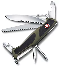 Мультитул Victorinox RangerGrip 178 (0.9663.MWC4) Зелёно-чёрный - фото Мультитул Victorinox RangerGrip 178 (0.9663.MWC4) Зелёно-чёрный