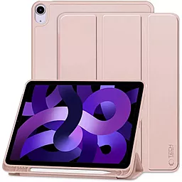 Чехол для планшета Smart Case с местом под стилус для Apple iPad Air 11" (2024), Air 10.9" (2020-22) Pink - фото Чехол для планшета Smart Case с местом под стилус для Apple iPad Air 11" (2024), Air 10.9" (2020-22) Pink