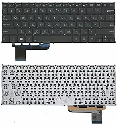 Клавіатура для ноутбуку Asus VivoBook X201E S201 S201E X201 Black