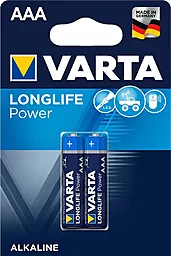 Батарейка Varta AAА (LR3) LongLife Power 2шт