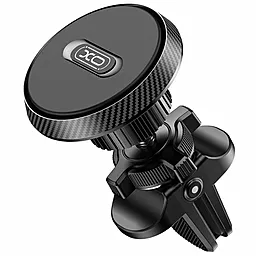 Держатель XO C122 Round Magnetic Air Outlet Holder Black - фото Держатель XO C122 Round Magnetic Air Outlet Holder Black