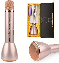 Колонка-микрофон Magic Karaoke K-088 Pink - миниатюра 11