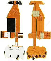 Шлейф Nokia 6700 slide з 3G камерою, роз'ємом під дисплей, верхнім клавіатурним модулем і мікрофоном Original