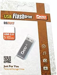 Флешка Dato 8GB DS7017 USB 2.0 (DT_DS7017GR/8GB) gray