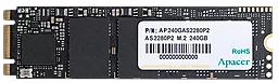 Накопичувач SSD Apacer AS2280P2 240 GB M.2 2280 (AP240GAS2280P2)