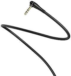 Аудио кабель Hoco UPA14 AUX mini Jack 3.5mm M/M Cable 1 м black - миниатюра 3