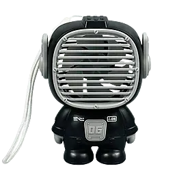Портативный вентилятор NICHOSI Mini K9 Astronaut 3 скорости Black - фото Портативный вентилятор NICHOSI Mini K9 Astronaut 3 скорости Black