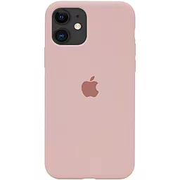 Чехол Silicone Case Full для Apple iPhone 11 Pink Sand