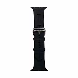 Сменный ремешок для умных часов Apple Watch Hermes 42/44/45/49mm Black