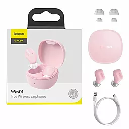 Навушники Baseus Encok WM01 Pink (NGWM01-04) - мініатюра 7