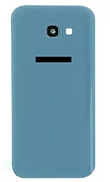 Задняя крышка корпуса Samsung Galaxy A5 (2017) A520 со стеклом камеры Original Blue - фото Задняя крышка корпуса Samsung Galaxy A5 (2017) A520 со стеклом камеры Original Blue