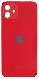 Задняя крышка корпуса Apple iPhone 12 (big hole) Original  Red
