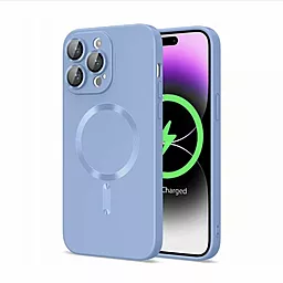 Чехол Cosmic Frame MagSafe Color for Apple iPhone 15 Pro  Sierra Blue