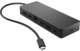 Мультипортовый USB Type-C хаб HP Docking Station Universa 7-in-1 US3.0 black (50H98AA)