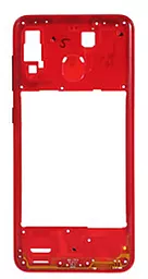 Рамка корпусу Samsung Galaxy A51 A515 Red - мініатюра 3