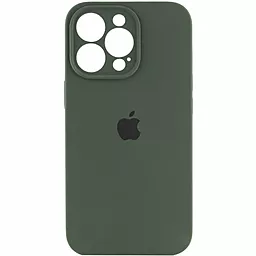 Чехол Silicone Case Full Camera for Apple IPhone 14 Pro Max Atrovirens