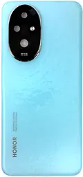 Задняя крышка корпуса Huawei Honor 200 со стеклом камеры, Original Emerald Green - фото Задняя крышка корпуса Huawei Honor 200 со стеклом камеры, Original Emerald Green