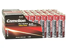Батарейки Camelion AAA (LR03) Plus Alkaline 40шт (LR03-SP40) 1.5 V - мініатюра 3