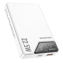 Повербанк Borofone BJ49 Astute 10000 mAh 22.5W PD/QC White
