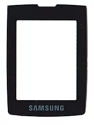 Корпусное стекло дисплея Samsung D900 Black - фото Корпусное стекло дисплея Samsung D900 Black