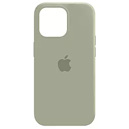 Чехол Silicone Case Full для Apple iPhone 14 Pro Pebble
