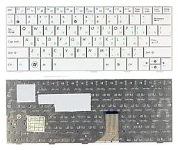Клавиатура для ноутбука Asus EEE PC 1000HA белая