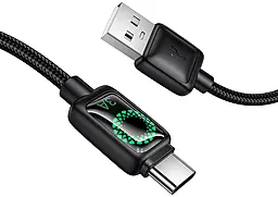 Кабель Hoco U146 USB-A - Type-C 15w 3a 1.2м cable Black - мініатюра 8