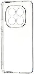 Чехол Silicone Case WS для Xiaomi Redmi Note 15 Transparent - фото Чехол Silicone Case WS для Xiaomi Redmi Note 15 Transparent