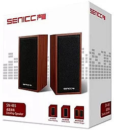 Колонки акустические Somic Senicc SN465 Brown - миниатюра 4