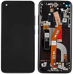 Дисплей Asus ZenFone 8 ZS590KS (I006D) з тачскріном і рамкою, оригінал, Black