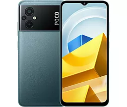 Смартфон Poco M5 6/128GB Green - фото Смартфон Poco M5 6/128GB Green