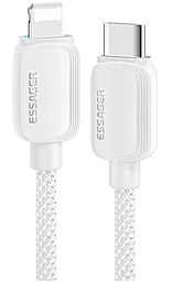 Кабель Essager Breeze USB Type-C - Lightning 20w 3a 2м PD сable White (EXCTL-WL02-P) 