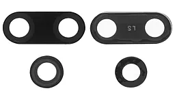 Скло камери Huawei P Smart Plus (2019) 2шт Black - фото Скло камери Huawei P Smart Plus (2019) 2шт Black