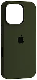 Чохол Silicone Case Full для Apple iPhone 16 Pro Max Virid - фото Чохол Silicone Case Full для Apple iPhone 16 Pro Max Virid