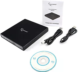 Внешний DVD привод Gembird USB2.0 (DVD-USB-02) - миниатюра 2 Внешний DVD привод Gembird USB2.0 (DVD-USB-02) - миниатюра 2