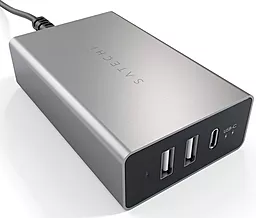 Сетевое зарядное устройство Satechi USB-C Travel Charger Space Gray (ST-ACCAM) - миниатюра 3
