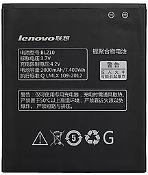 Аккумулятор для Lenovo S820 IdeaPhone / BL210 (2000 mAh) - фото Аккумулятор для Lenovo S820 IdeaPhone / BL210 (2000 mAh)