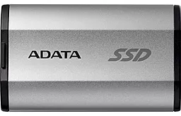 SSD Накопитель ADATA SD810 500GB USB3.2 Gen2x2 Silver (SD810-500G-CSG) - фото SSD Накопитель ADATA SD810 500GB USB3.2 Gen2x2 Silver (SD810-500G-CSG)