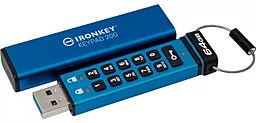 Флешка Kingston 64 GB IronKey Keypad 200 (IKKP200/64GB) - фото Флешка Kingston 64 GB IronKey Keypad 200 (IKKP200/64GB)