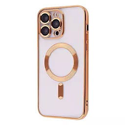 Чехол 1TOUCH Metal Matte Case with MagSafe для Apple iPhone 13 Pro Gold