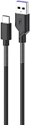 Кабель SkyDolphin S27T Spring Anti-Brake USB-A - Type-C 12w 2.4a 1м cable Black - фото Кабель SkyDolphin S27T Spring Anti-Brake USB-A - Type-C 12w 2.4a 1м cable Black