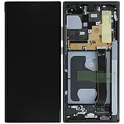 Дисплей Samsung Galaxy Note 20 Ultra N985, Note 20 Ultra 5G N986 з тачскріном і рамкою, (OLED), Black