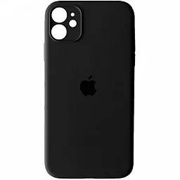Чехол Silicone Case Full Camera для Apple iPhone 11 Black
