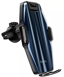 Автотримач з бездротовою зарядкою Hoco S45 Black - мініатюра 3