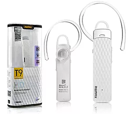 Блютуз гарнитура Remax RB-T9 White - миниатюра 3 Блютуз гарнитура Remax RB-T9 White - миниатюра 3