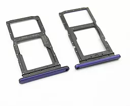 Слот (лоток) SIM-карти Huawei Honor 9X / 9X Pro та карти пам'яті Dual SIM Phantom Purple