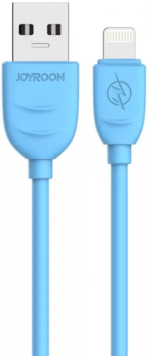 Кабель Joyroom S116 Young USB-A - Lightning 12w 2.4a 1м cable Blue - фото 1