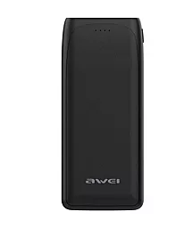 Повербанк Awei P66k 20000 mAh Black - фото Повербанк Awei P66k 20000 mAh Black