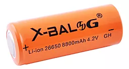 Акумулятор X-Balog Li-Ion 26650 4.2V 8800mAh