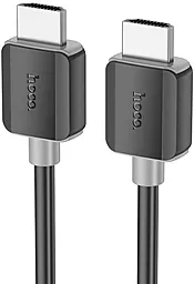 Відеокабель US08 HDTV HDMI v2.0 4k 60hz 2m black Hoco - фото Відеокабель US08 HDTV HDMI v2.0 4k 60hz 2m black Hoco